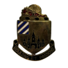 Crest, DUI, 3rd QM. Co., 3rd Infantry Division, N.S. Meyer, SB