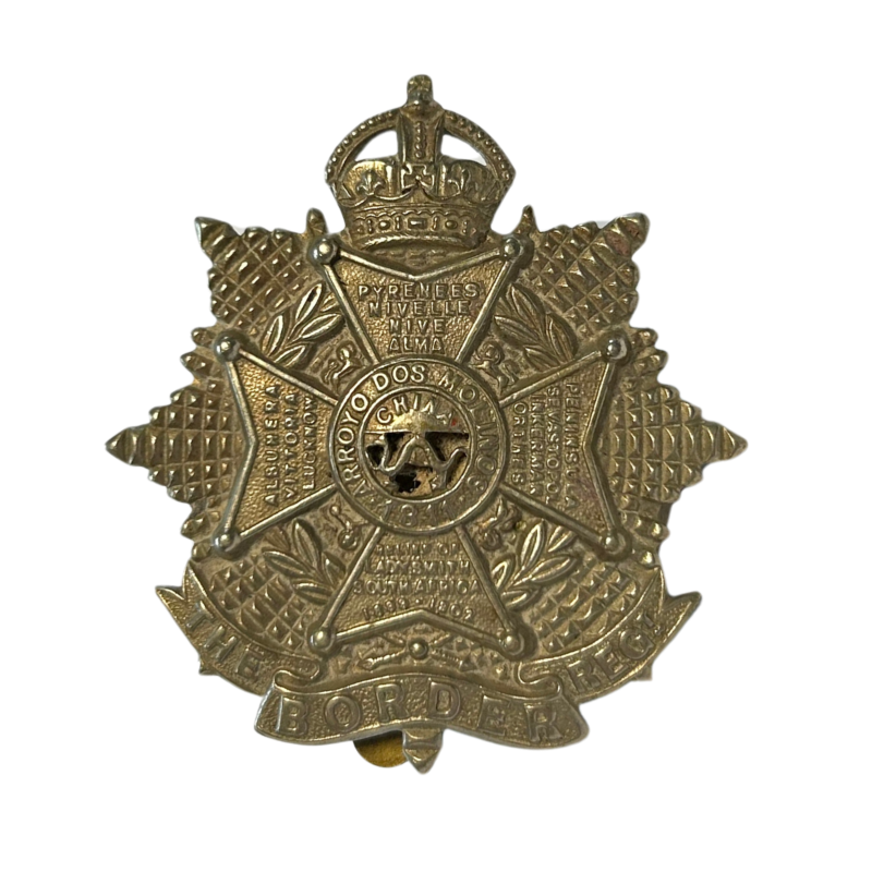 Cap Badge, The Border Regiment, Sicile, Normandie & Hollande