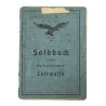 Soldbuch, Ob. Gefr. Albinus Knöfler, Luftwaffe, Fallschirmjäger-Regiment 6 et Stab., 2. Fallschirmjäger-Division