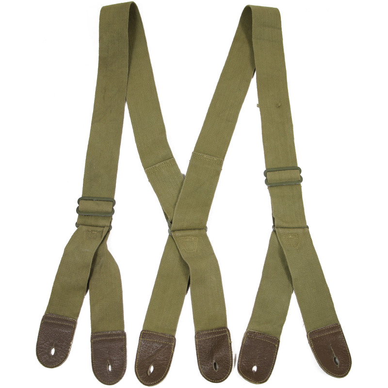 Suspenders, Jump Trousers, M-1942, OD 3