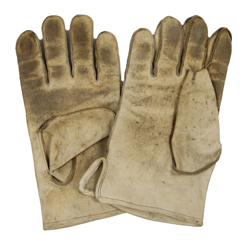 Gants en cuir, US Army, cavalerie & parachutiste, taille 10