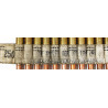 Bande de mitrailleuse Browning M1919A4, calibre .30, dans sa boîte, REEVES