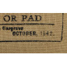 Shell Dressing, British, Air Ministry, Johnson & Johnson (Gt. Britain), Ltd., October 1942