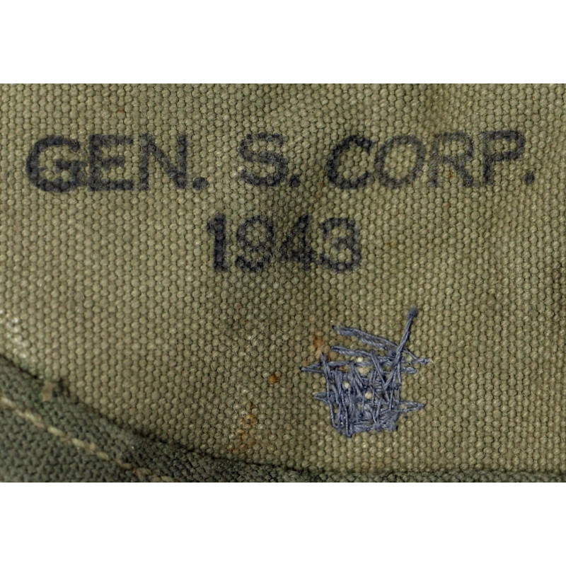 Étui de pelle pliante M-1943, GEN. S. CORP. 1943, 1er type