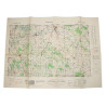 Carte britannique, ARGENTAN, Normandie, 1943, 2e Division blindée française