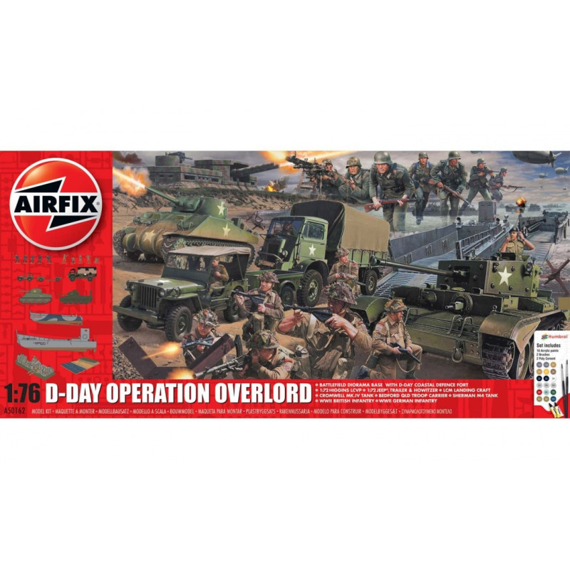 D-Day Operation Overlord,Airfix 50162A