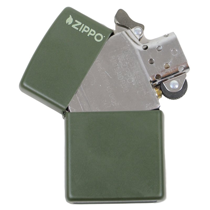 Lighter, Zippo, Green
