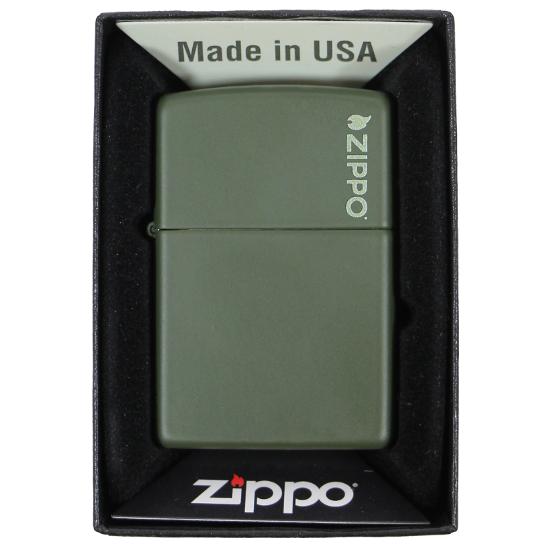 Lighter, Zippo, Green