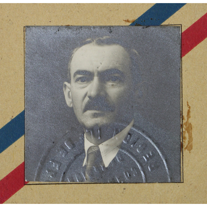 Carte individuelle, Henri Mamalet, Forces Françaises de l'Intérieur, Paris, 1944