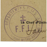 Card, Henri Mamalet, Forces Françaises de l'Intérieur, Paris, 1944