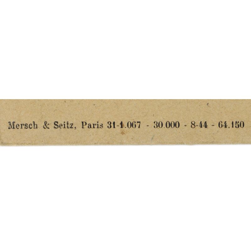 Carte individuelle, Henri Mamalet, Forces Françaises de l'Intérieur, Paris, 1944