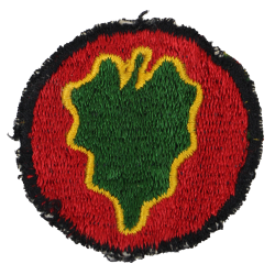Insigne, 24th Infantry Division, "black back"