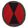 Insigne, 7th Infantry Division, bord vert