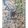 Map, British, BRUSSELS-LIÈGE, 1943