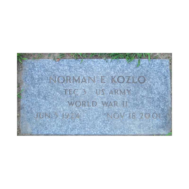 Briefcase, T/3 Norman Kozloski, 1, 35th Infantry Division, ETO