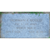 Porte-documents, T/3 Norman Kozloski, 35th Infantry Division, ETO