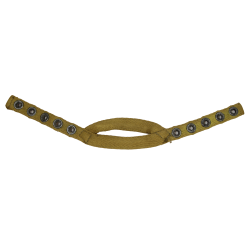 Mentonnière en toile à 5 trous, casque de parachutiste, US Army