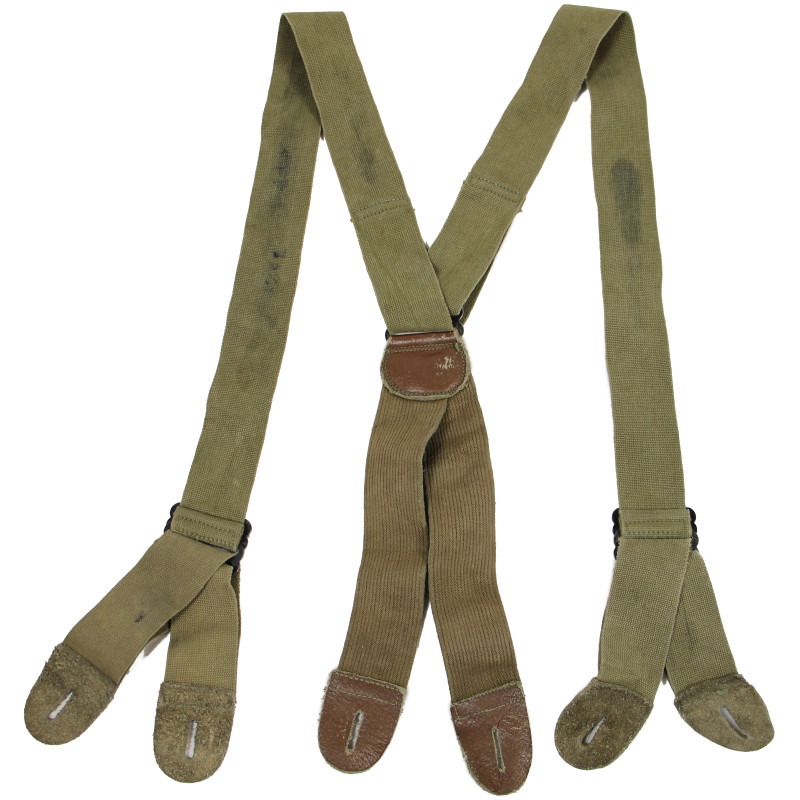 Suspenders, Jump Trousers, M-1942, OD3