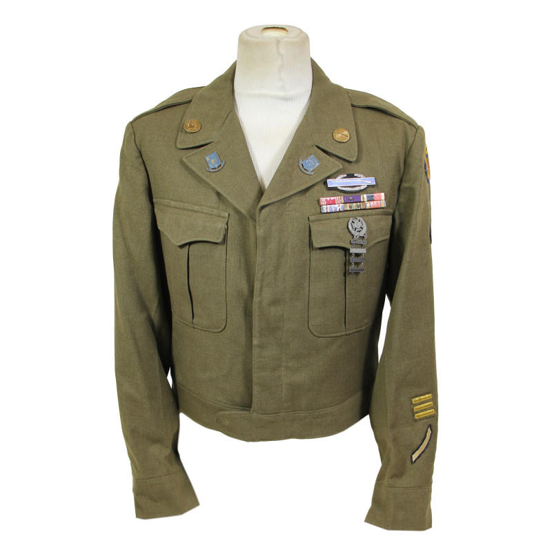 Grouping, Pfc. Daniel Ferris, Jr., Co. H, 406th Inf. Regt., 102nd Infantry Division, ETO