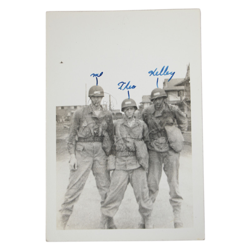 Grouping, Pfc. Daniel Ferris, Jr., Co. H, 406th Inf. Regt., 102nd Infantry Division, ETO