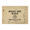 Carnet, Message Book, M-210-B, US Army Signal Corps, 1944