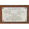 Case, Bottle, Champagne, Ceremonial Ship Lauching, 1943, LST-316, Normandy