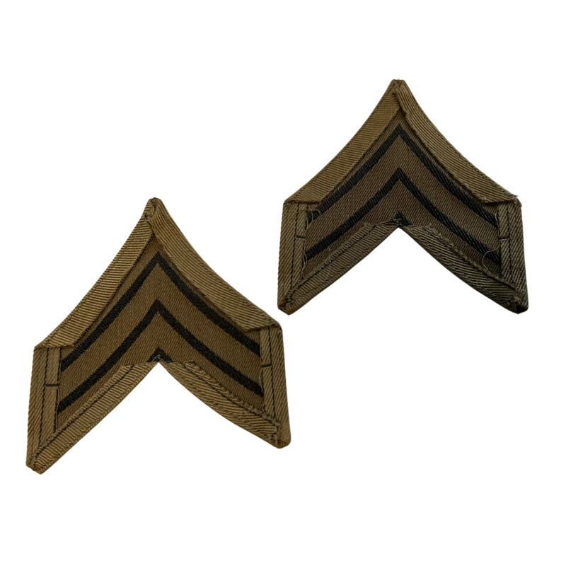 Grades en tissu de Sergeant, USMC, Chino
