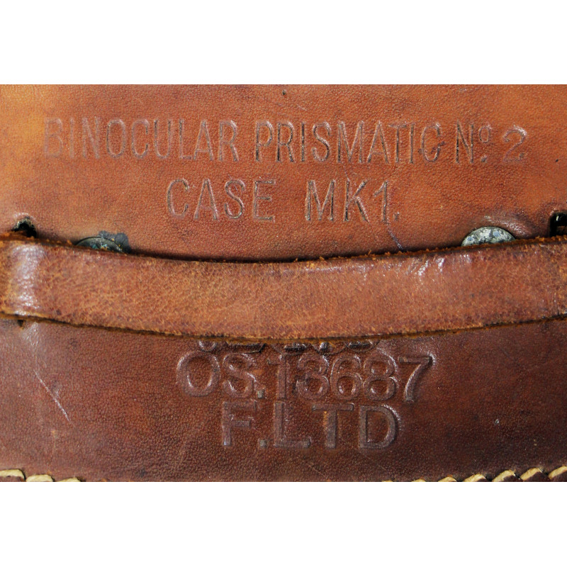 Binoculars, No. 2 Mk III, KERSHAW 1943, with Leather Case, Mk I