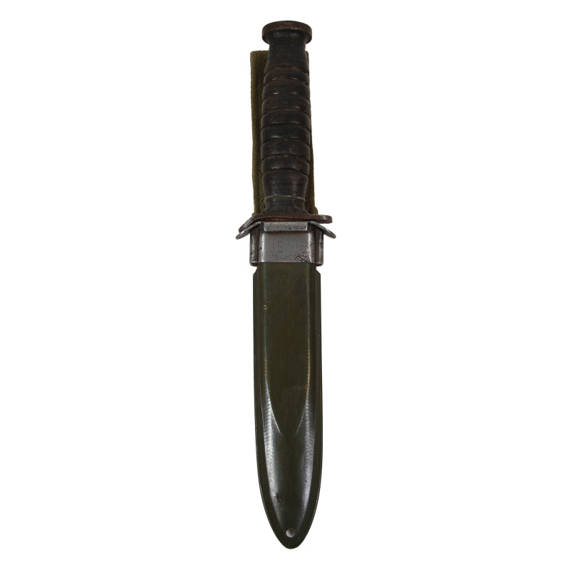 Knife, Trench, USM3, UTICA on Blade, with Scabbard, USM8, 1st Type