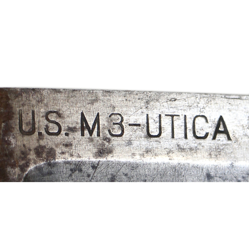 Knife, Trench, USM3, UTICA on Blade, with Scabbard, USM8, 1st Type