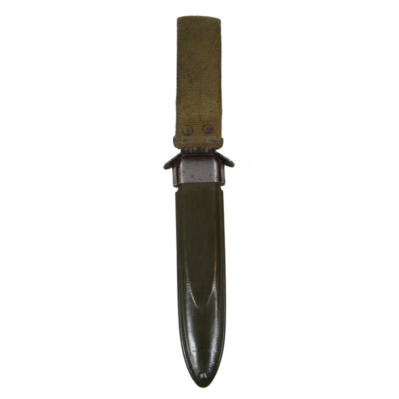 Knife, Trench, USM3, UTICA on Blade, with Scabbard, USM8, 1st Type