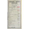 Map, Escape, Silk, A/B, France, 1943, RAF & USAAF