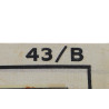 Carte d'évasion en soie, France, A/B, 1943, RAF & USAAF
