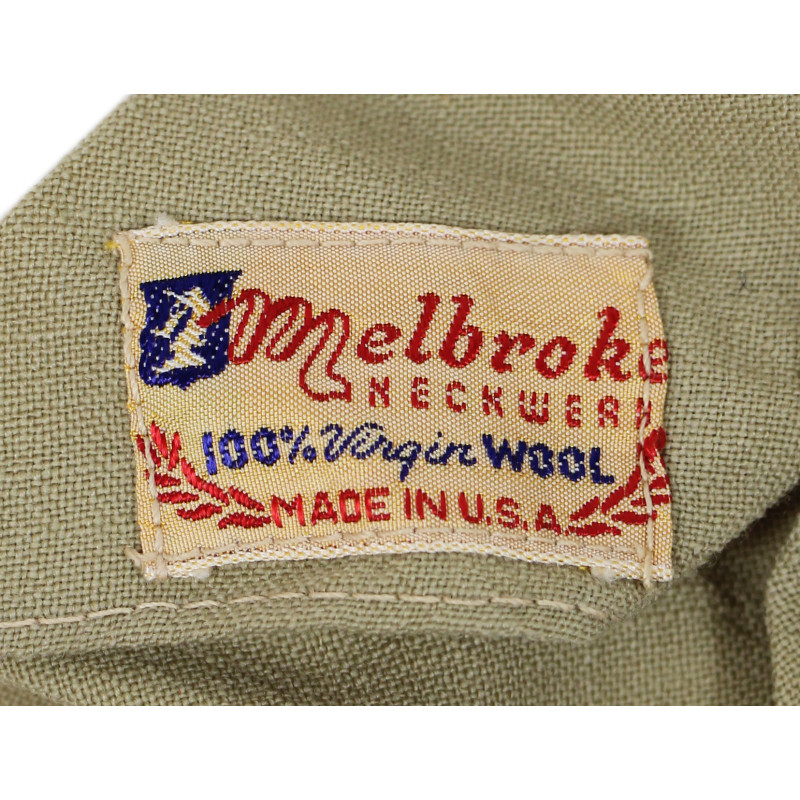 Necktie, Khaki, US Army, Melbroke