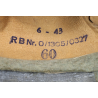 Liner, Helmet, German, B. & C. LITZMANNSTADT 1943