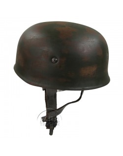 Casque de parachutiste allemand, patiné