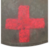 Helmet, Flak, M5, USAAF, Medic