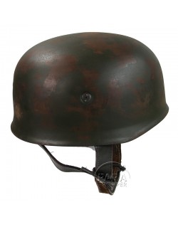 Casque de parachutiste allemand, patiné