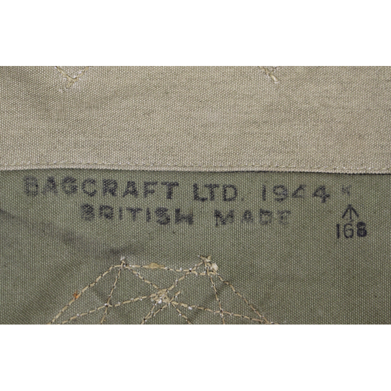 Haversack, M-1928, British-Made, M/Sgt. Alfred Pilling, Troop C, 3rd Cavalry Recon. Sqdn. (Mecz.), ETO