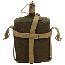 Canteen, British, with 'Skeleton' Carrier