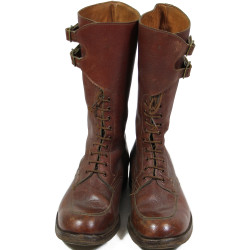 Boots, Buckle, Officer, British, 1944, W /I\ D, Size 9L
