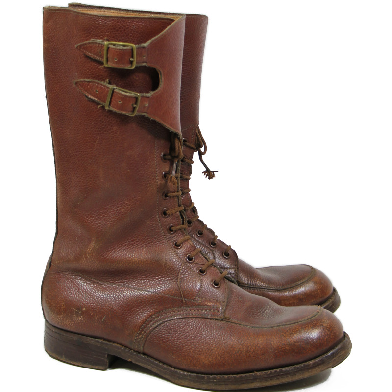 Boots, Buckle, Officer, British, 1944, W /I\ D, Size 9L