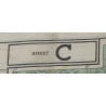 Carte d'évasion en soie, C/D, 1943, RAF & USAAF