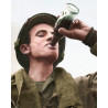 Bottle, Green Glass, Coca-Cola, Bakersfield, California, 1942