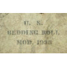 Bedding Roll, 1st Lt. Bronislaus Czapszys, 280th Engineer Combat Bn., KIA, ETO