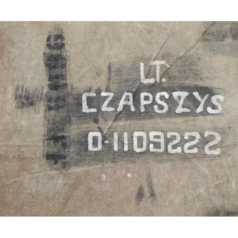 Bedding Roll, 1st Lt. Bronislaus Czapszys, 280th Engineer Combat Bn., KIA, ETO