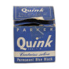Vial, Ink, Pen, PARKER Quink, Dark Blue, Full, in Box