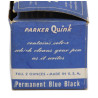 Vial, Ink, Pen, PARKER Quink, Dark Blue, Full, in Box