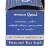 Vial, Ink, Pen, PARKER Quink, Dark Blue, Full, in Box