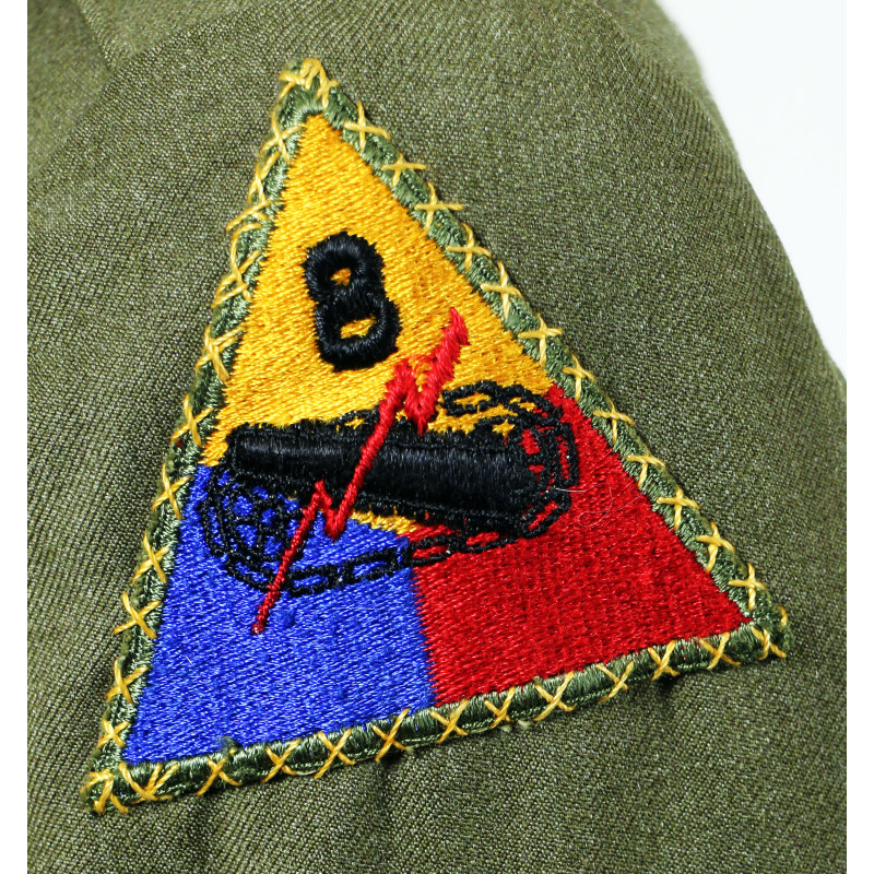 Jacket, Ike, Staff Sergeant, 102nd Infantry Division & 8th Armored Divison, ETO